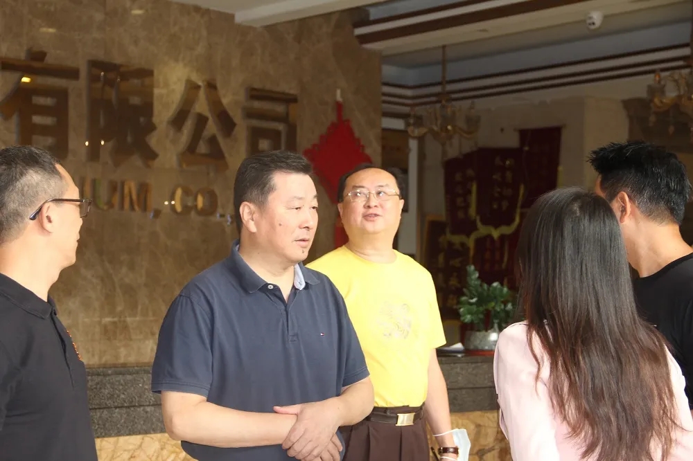 歡迎中國(guó)有色金屬加工工業(yè)協(xié)會(huì)范順科理事長(zhǎng)一行蒞臨高登調(diào)研