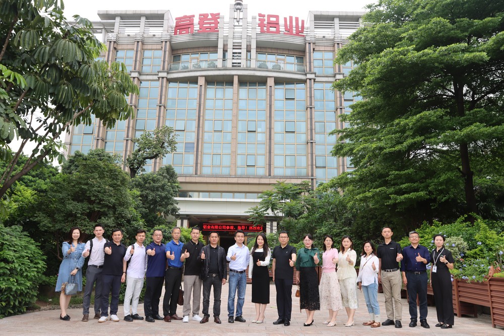 門窗工匠技術標準展供應鏈伙伴蒞臨高登指導