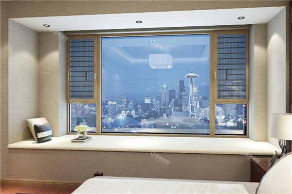 GP85K隔熱外開(kāi)窗紗一體